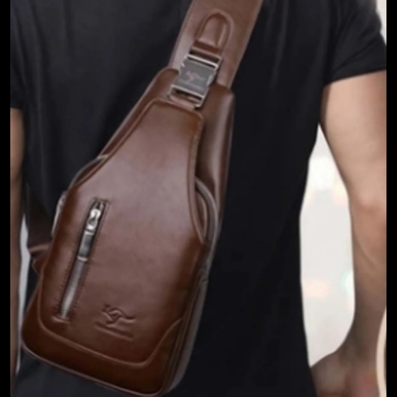 Bags Leather Antitheft Vintage Sling Bag For Men Poshmark